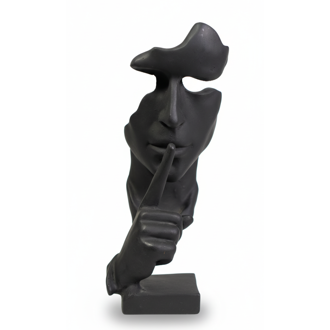 Silent Face Statue