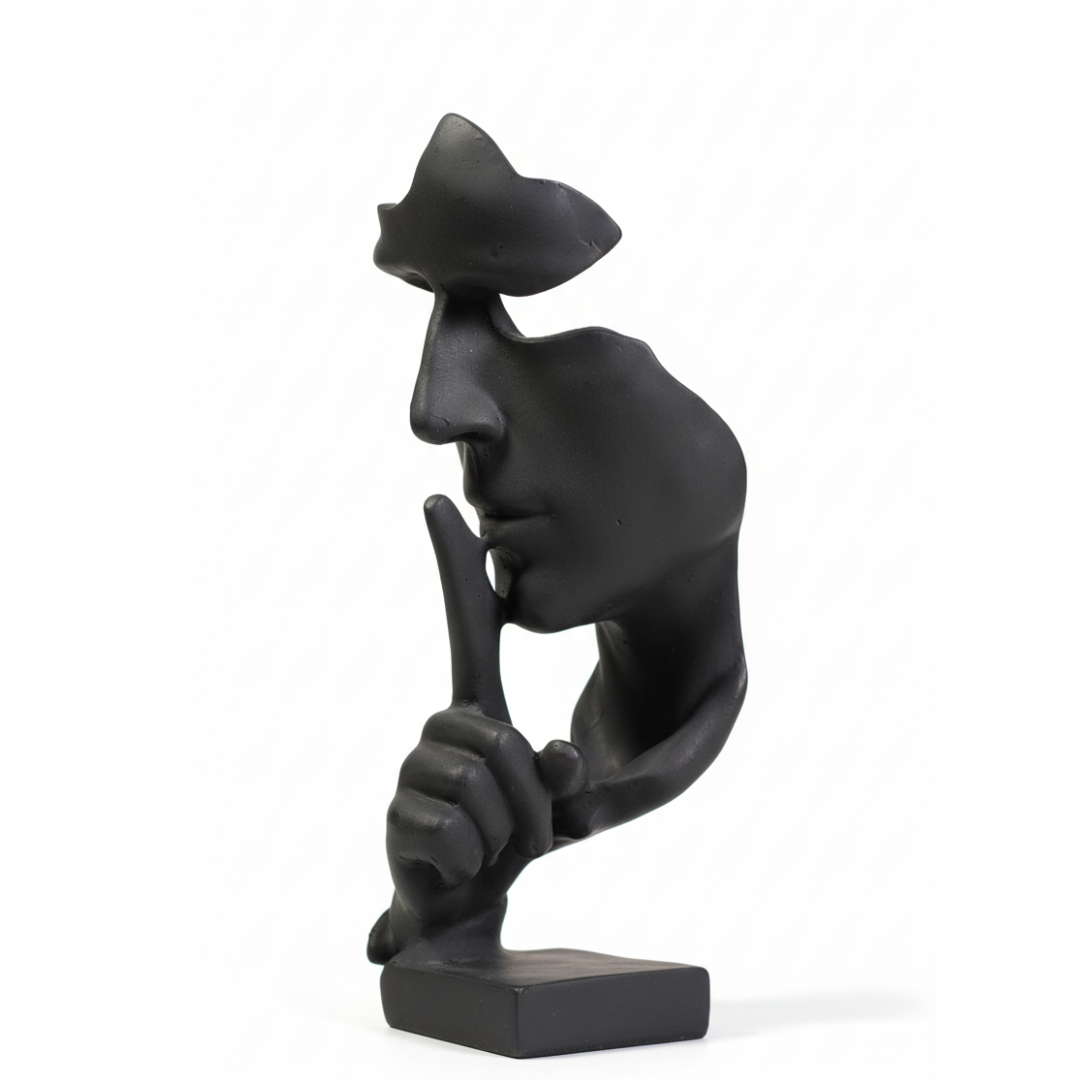 Silent Face Statue