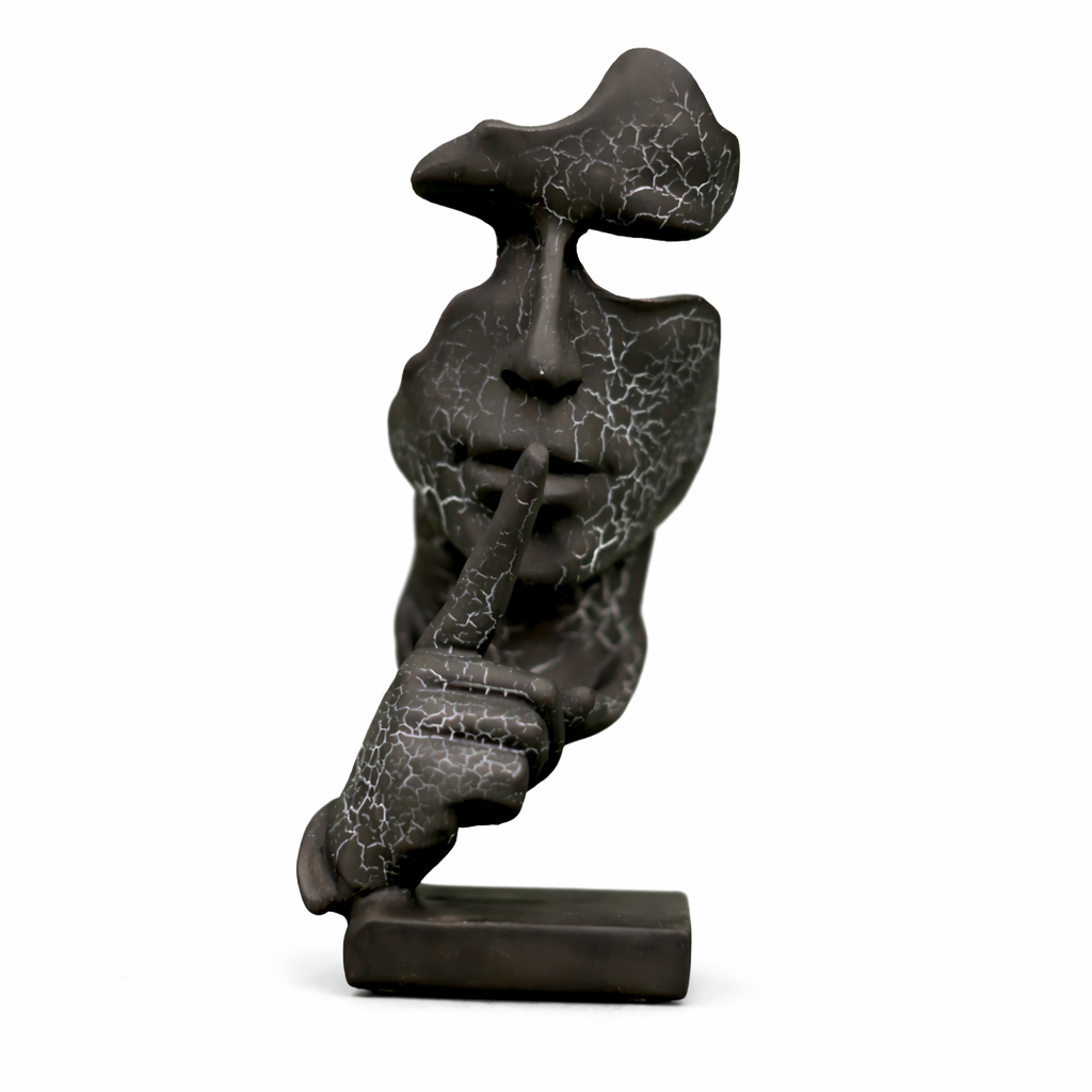 Silent Face Statue