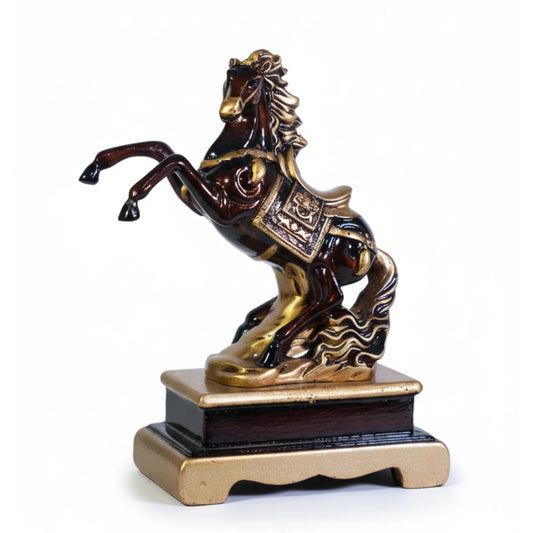 Rearing Horse Statue