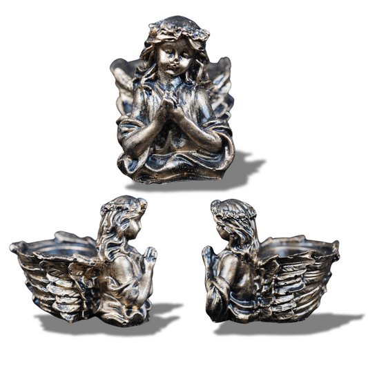 Praying Angel Pot & Statue