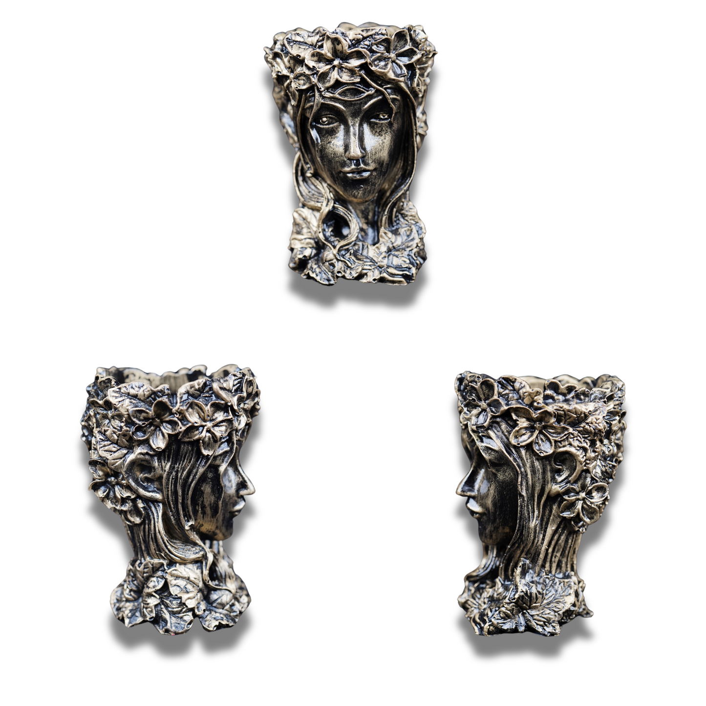 Goddess Head Planter