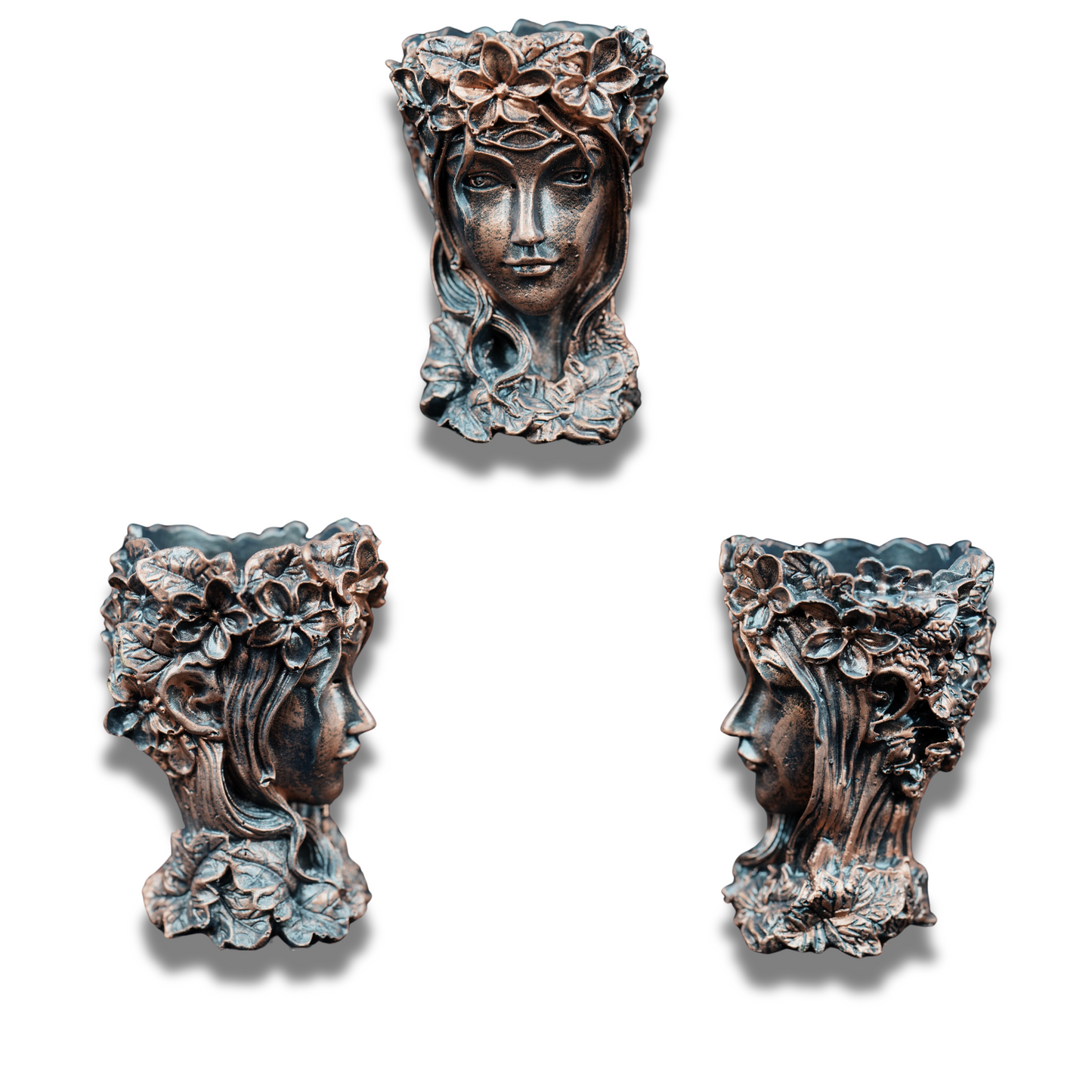Goddess Head Planter