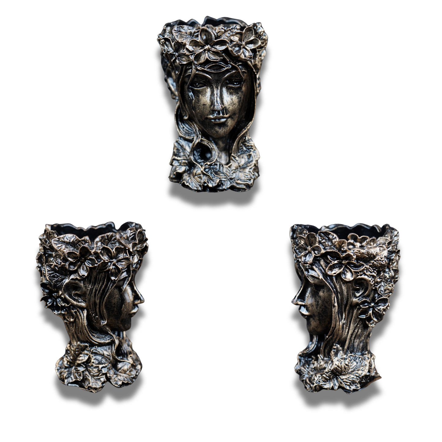 Goddess Head Planter
