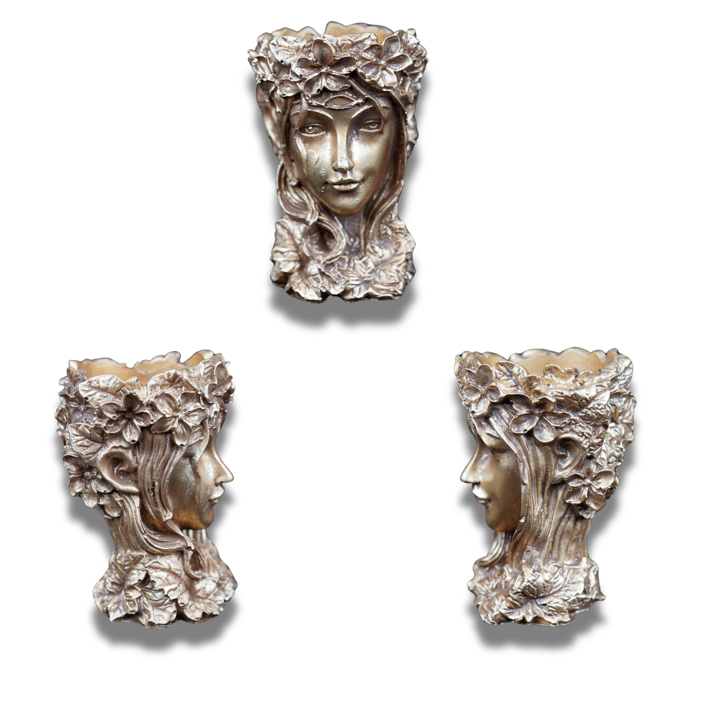 Goddess Head Planter