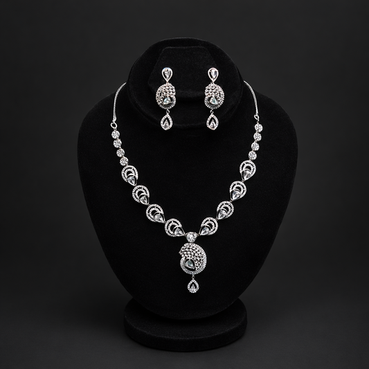 A5 - AD Silver Necklace