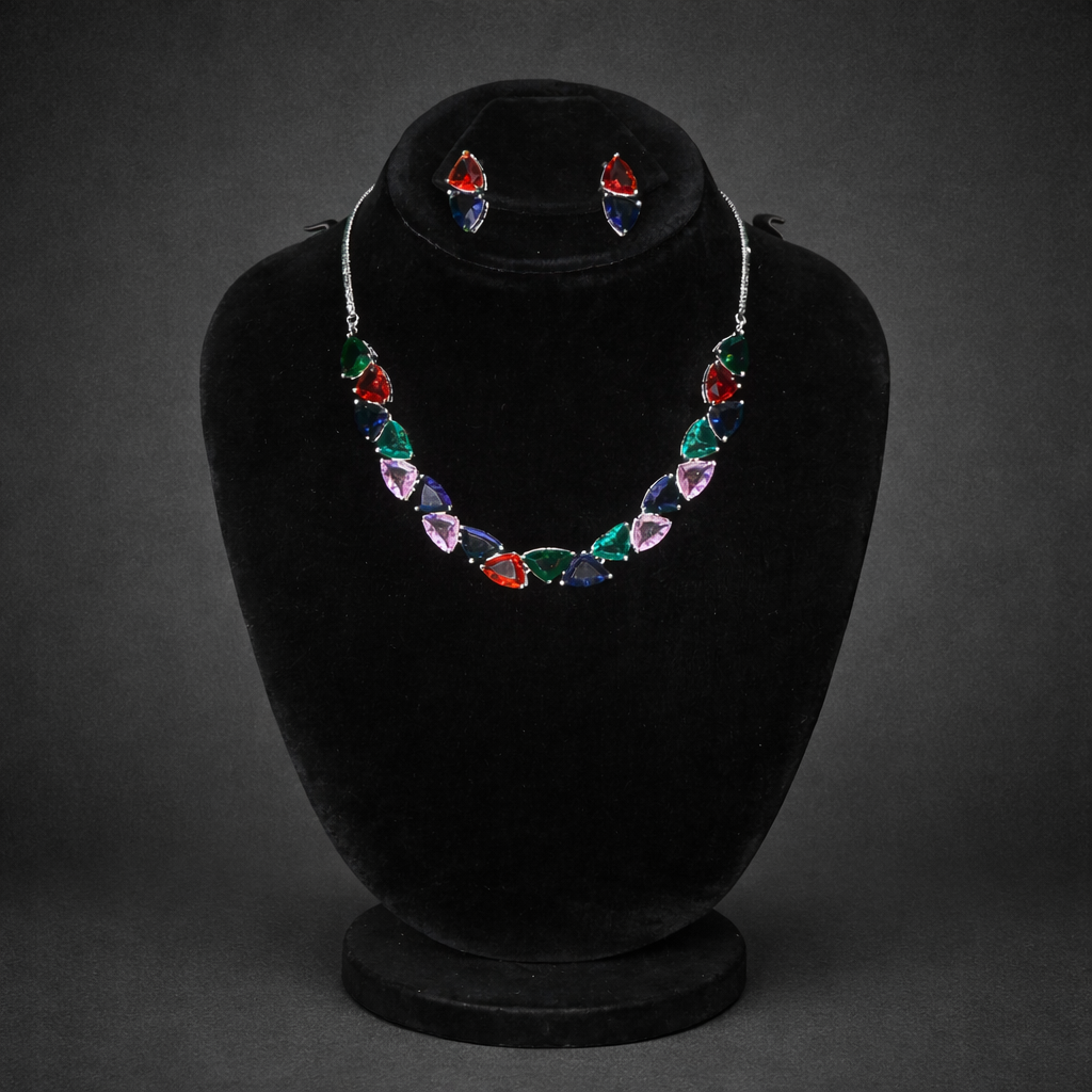 BW4- Water stone necklace