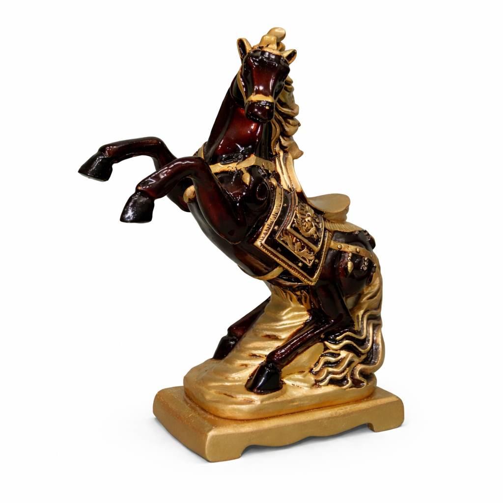 Big Rearing Horse Statue