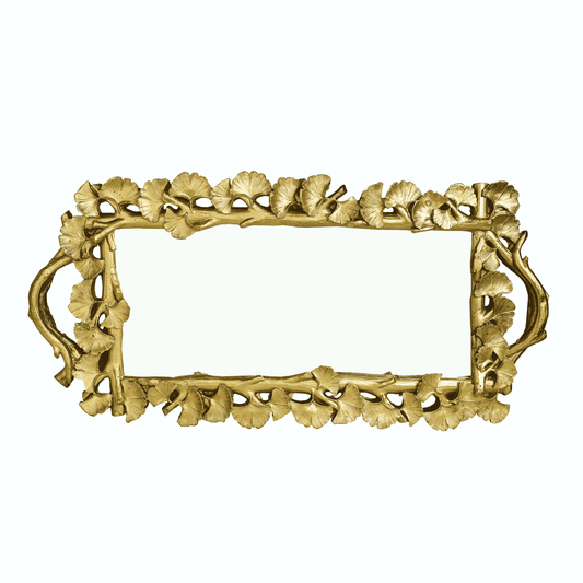 Flower Rectangle Mirror Frame