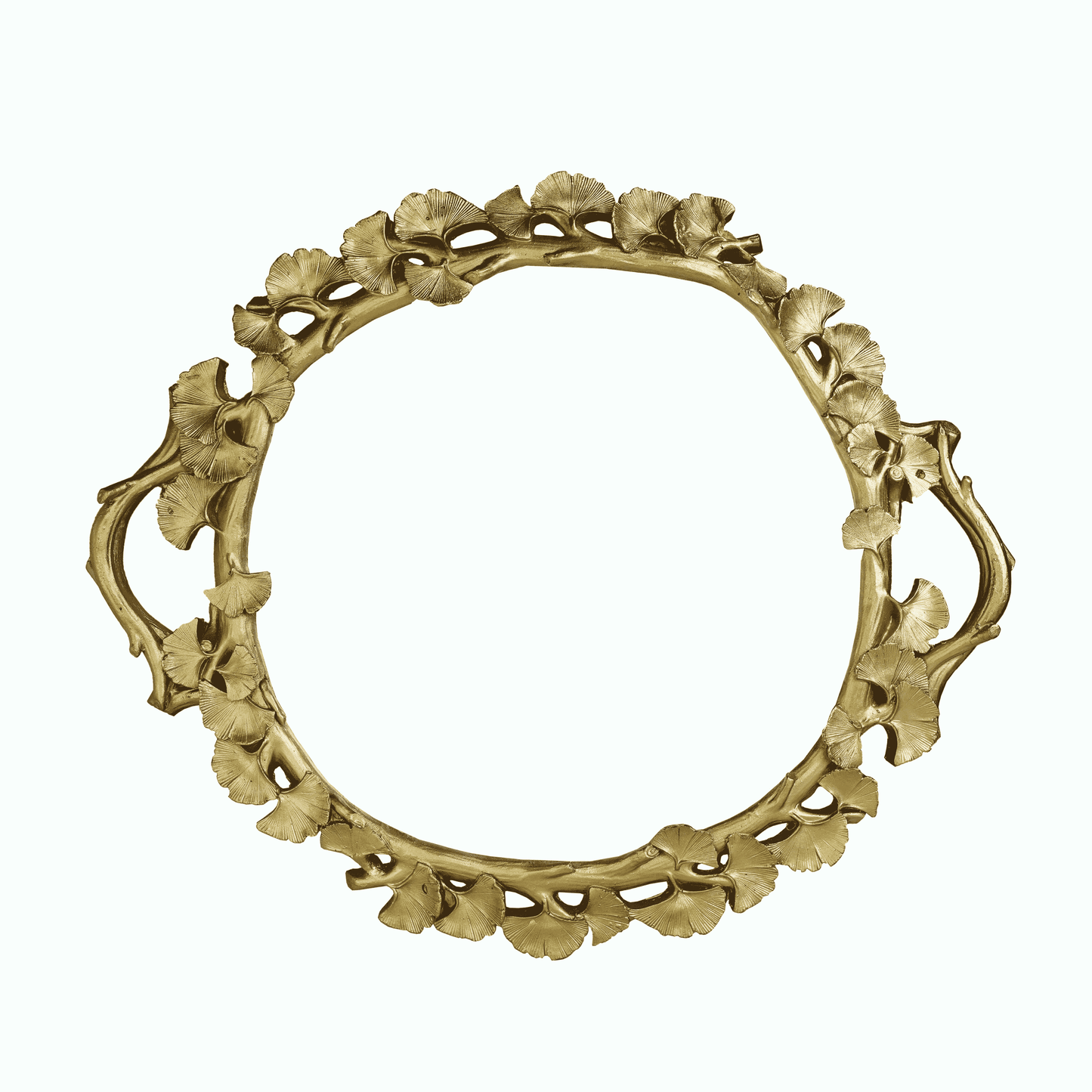 Flower Round Mirror Frame