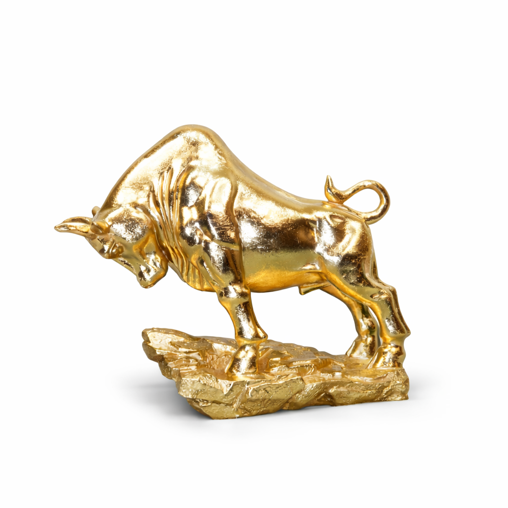 Angry Bull Statue