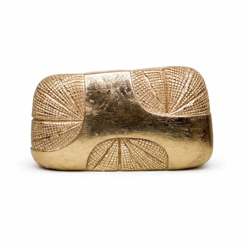 Golden Leaf Vase