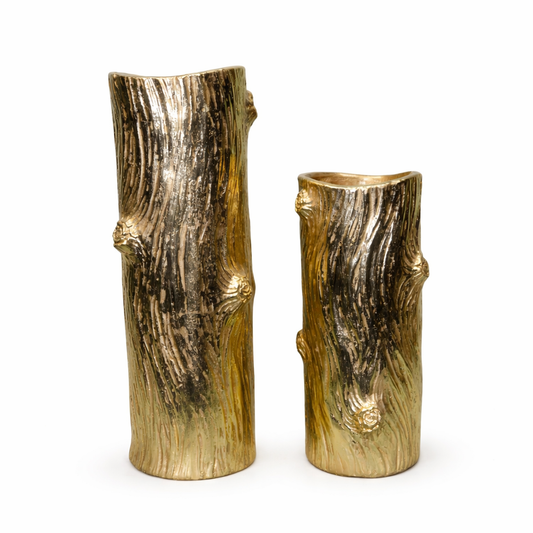 Wooden Shapes Vase