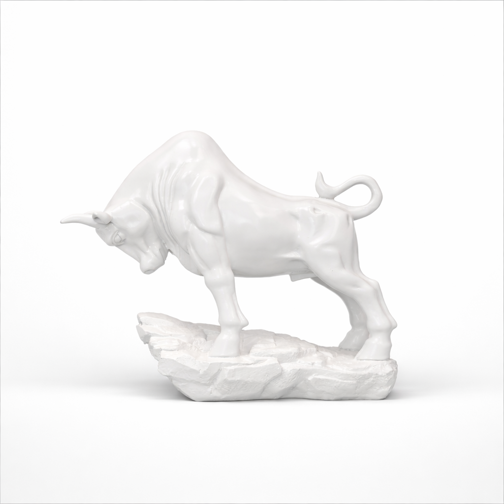 Angry Bull Statue
