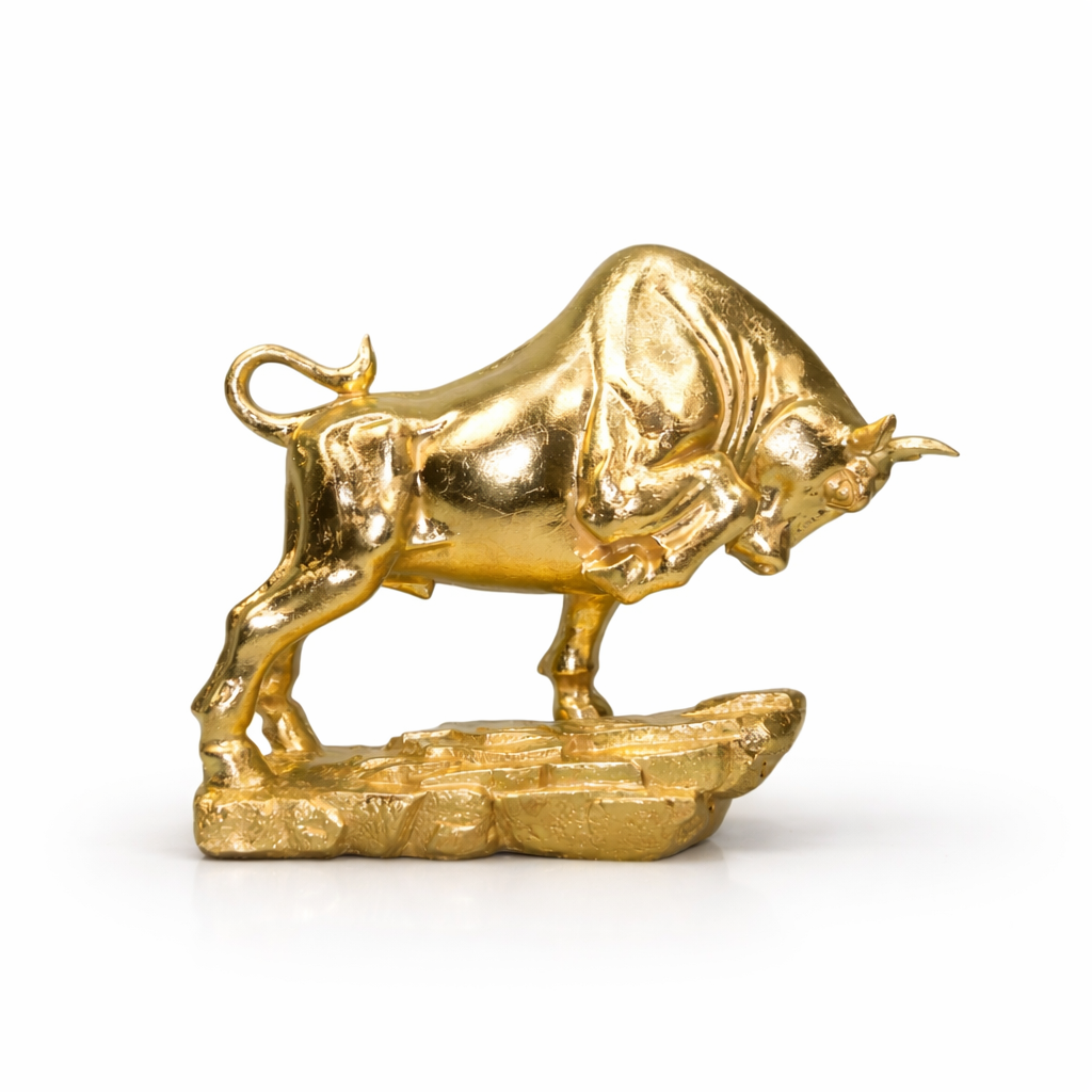 Angry Bull Statue
