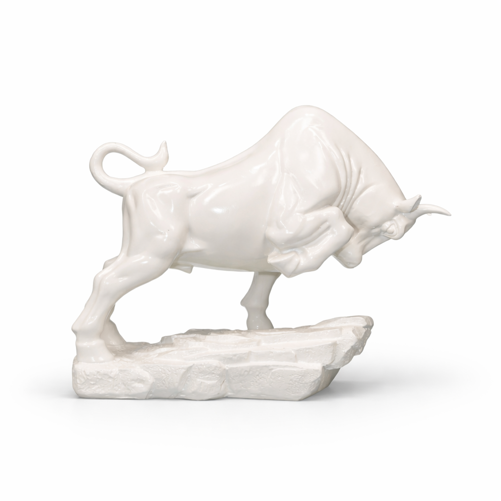 Angry Bull Statue