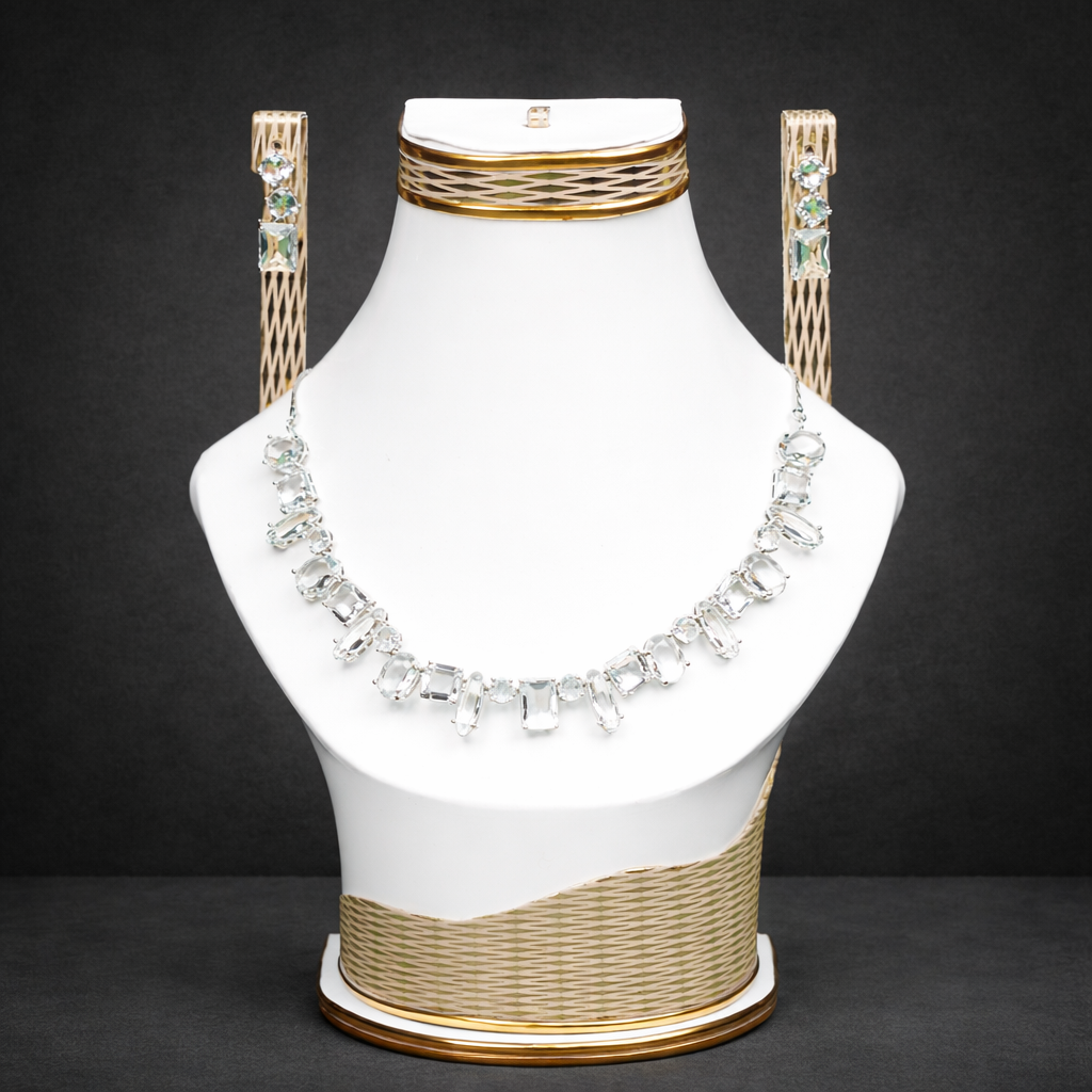 BW5- Water stone necklace
