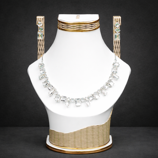 BW5- Water stone necklace